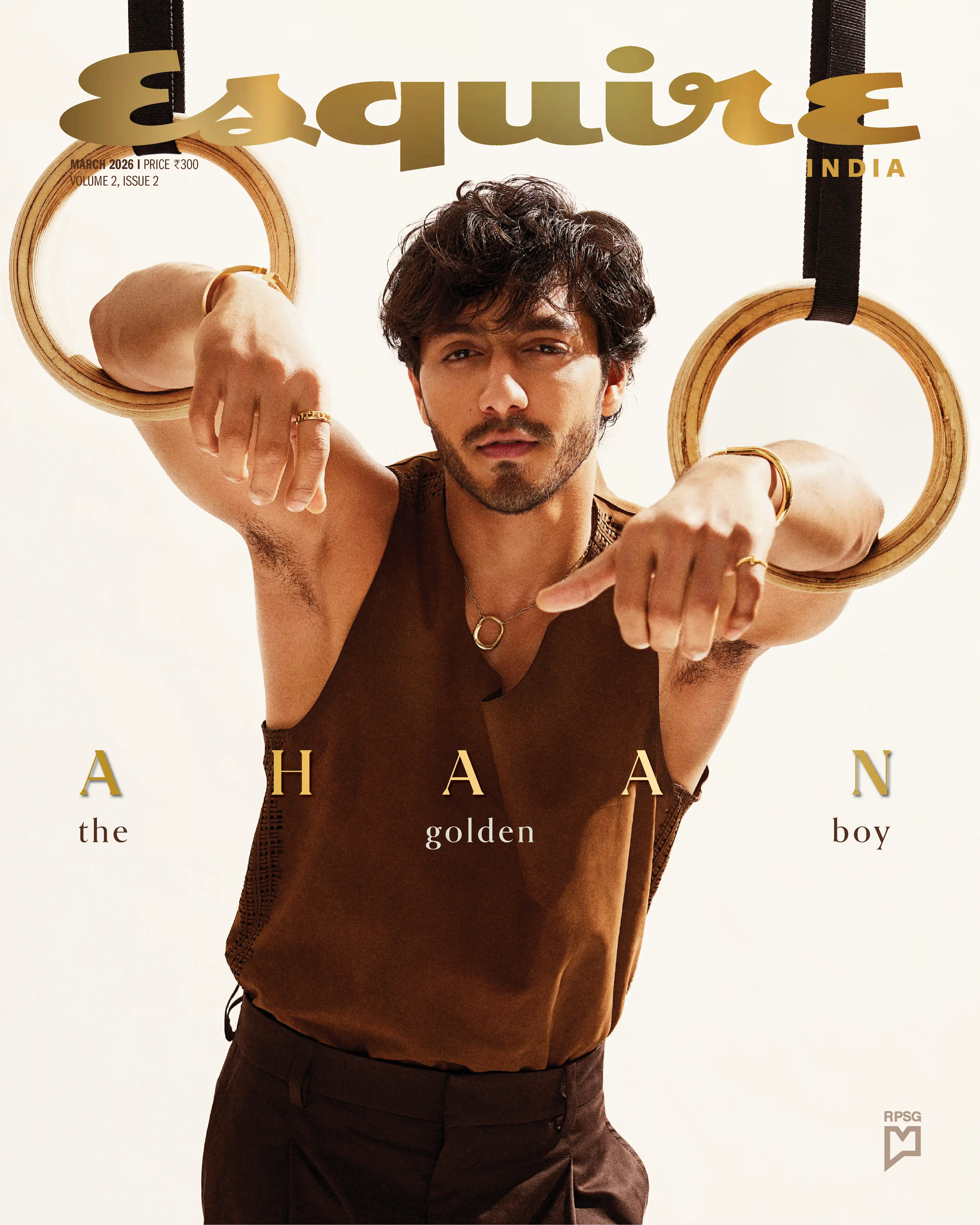 Esquire India Cover Issue Featuring Ahaan Panday